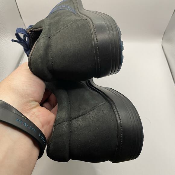 Allen Edmonds Jack Nicklaus Signature Men’s Black Leather Golf Shoes Size 9 D - Picture 6 of 8